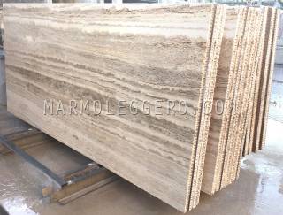 TRAVERTINO - Marmo leggero - Prodotto da FFPANELS®